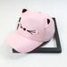 Fashion Cat Ear Baseball Cartoon Cotton Outdoor Sport Casual Sun Cap Cute Cosplay Hat_voghion.com