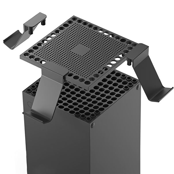 Resursdatora putekļu vāciņš Xbox Series X konsoles austiņu āķi Spēļu paneļa pakaramais Putekļu necaurlaidīgs Xbox Series X piederumu austiņu turētājam_voghion.com