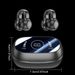 Écouteurs sans fil Bluetooth 5.4 avec clip d'oreille pour iPhone et Android_voghion.com