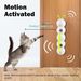 New Interactive Toy Caterpillar Chasing Fun Electric Feather Strong Suction Cup Self-Entertainment Rod Teasing Cat Wand_voghion.com