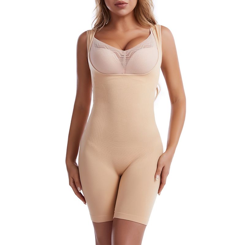  body shaping women's tummy control jumpsuit, tummy control waist jumpsuit, body shaping butt lifting pants, chest support, push up vest underwear_voghion.com