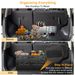 Car Trunk Organizer Collapsible Multi-Compartments Storage Cargo Box/ Cover Nonslip Bottom_voghion.com