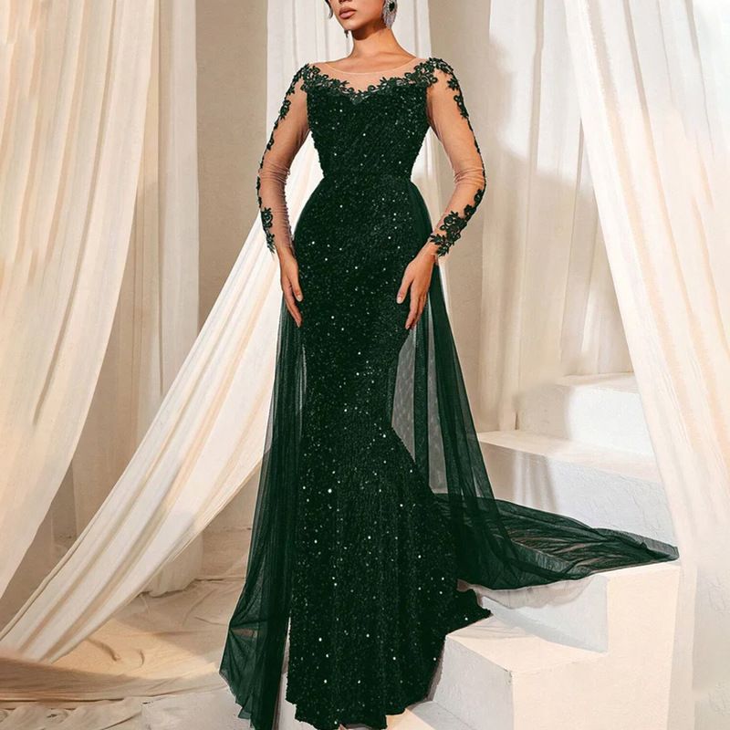 Women's Clothing Party Dance And Floor Lace Dress_voghion.com