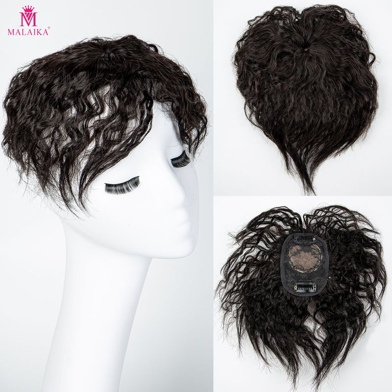 Topper per capelli umani per donne Parrucche da donna Pezzo di parrucca Testa femminile di capelli Toppa Pezzo Capelli veri Capelli veri Soffici Aumenta il volume dei capelli Parrucca Pezzo Parrucca di capelli_voghion.com