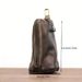 New Style Top Grain Leather Vegetable Tanned Leather Vintage Distressed Key Bag Men's Large Capacity Waist Hanging Distressed Leather Key Bag_voghion.com