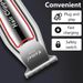 Electric Beard Trimmer ForMen Clipper Hair Cutter hine HaircutGrooming Kit KM-032_voghion.com