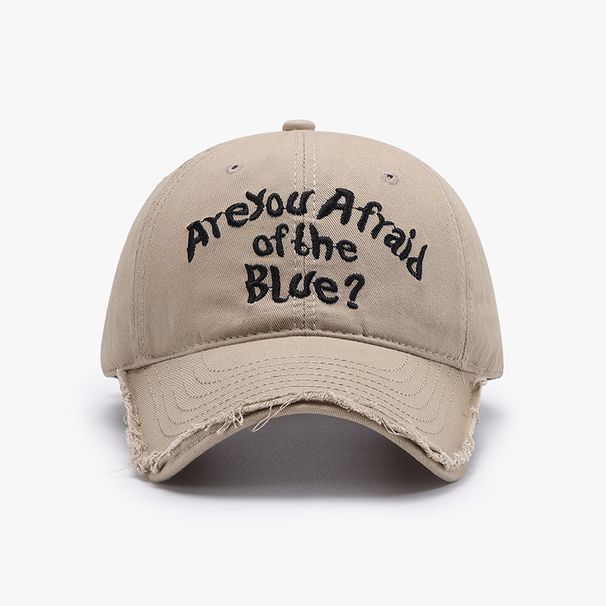 Casquette de baseball polyvalente et personnalisée pour hommes et femmes, chapeau de rue avec lettres brodées, casquette à bec de canard pour étudiants_voghion.com