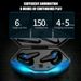 Professionell Gaming-Kopfhörer drahtlos Bluetooth 5.0 Low Latency Dual Mode Surround Stereo Bass Sound mat Mikrofon_voghion.com