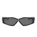 Rechteckige Sonnenbrille Damenmode Kleines Rahmendesign Sonnenbrille Weibliche Markendesigner Punk Schwarz Farbverlauf Oculos De_voghion.com