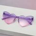 2025 New Oblique Love Sunglasses Women's Sunscreen Sunglasses Women's Fashion UV Protection Glasses_voghion.com