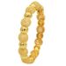 Fashion Women's Open Hollowed-out Vintage Cut Silk Sargent Gold Wedding Bracelet_voghion.com