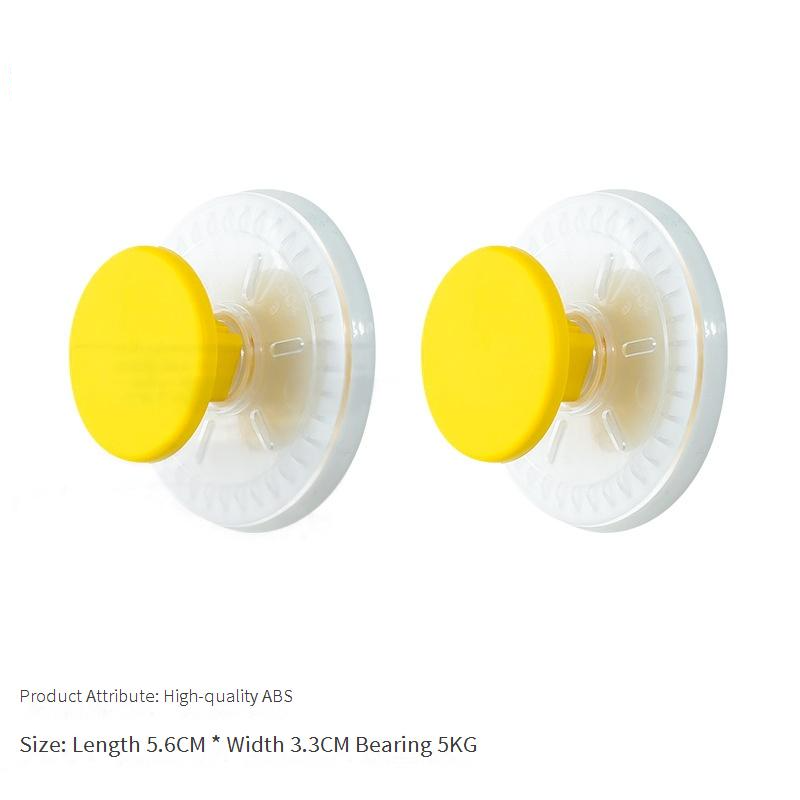 Heavy Duty Suction Hooks - No Drill & Damage-Free (Holds Up To 8kg For Kitchen/Bathroom) - Waterproof & Reusable Wall Mount Hooks For Door/Tile​_voghion.com