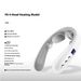 Neck Massager With Bluetooth & Heat Therapy - 4 EMS Nodes, 5 Massage Modes, USB Rechargeable, Adjustable Intensity_voghion.com