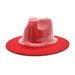 Stråhatt i jazz, förvaringsfäste i PVC-plast, kupolformad hattfäste, platt hattfäste_voghion.com