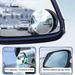 Car Rearview Small Circular Reverse Magic Device, Blind Spot, High-definition Waterproof Auxiliary Mirror, 360 Degree_voghion.com