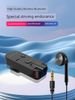 Unilateral Bluetooth Receiver Headset Without Lighing Short Cable Wired Single Earpiece HiFi Subwoofer High Sound_voghion.com