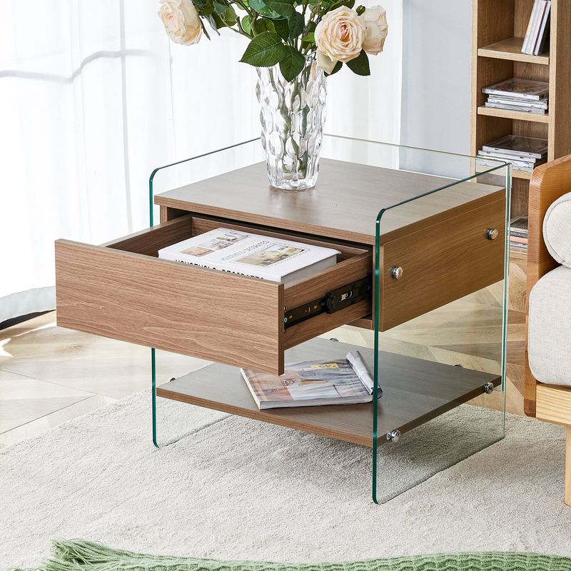 Bedside Table With Drawers_voghion.com