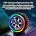 Wireless Speaker Small Car Wheel Shaped Speaker With Led Light High-Capacity Battery Handheld Pocket Size_voghion.com