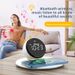 Selrans Schnelluhr-Bluetooth-Lautsprecher mit Nachtlicht, 2-in-1-Funktion, kabelloses Laden, multifunktionale Schreibtischlampe_voghion.com