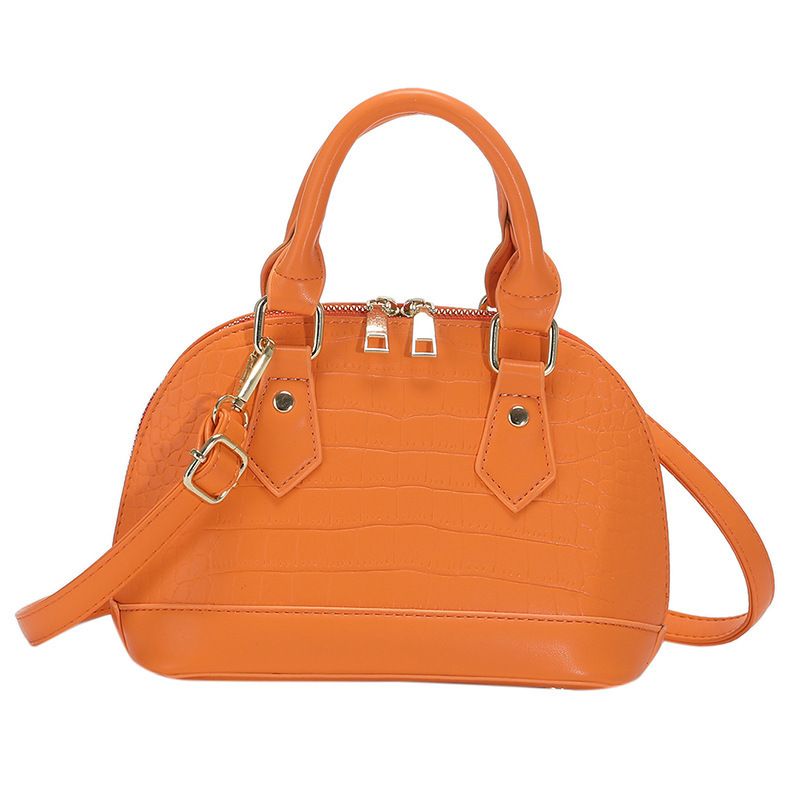 Stone Pattern Retro Portable Shell Bag 2023 New Winter Foreign Style Personality Messenger women's bag trendy shoulder bag_voghion.com