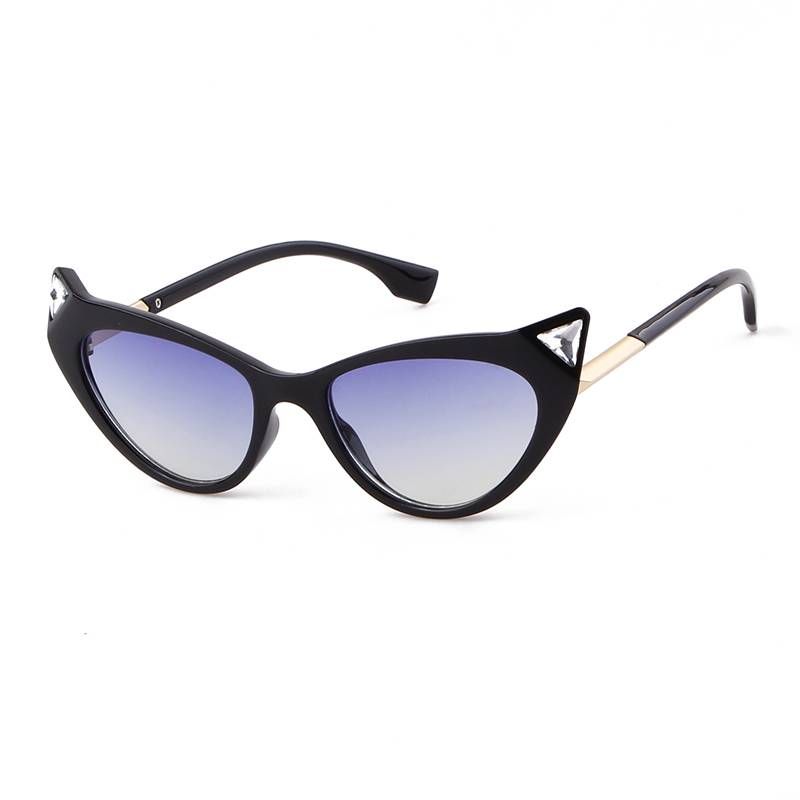 Retro Cat Eye Sunglasses Women Men Fashion Rhinestone Sun Glasses Lady Eyewear Fashion Accessories_voghion.com