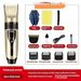 Professional Cordless Hair Clipper For Men, Women & Kids - Rechargeable, Ceramic Blade, Quiet & Powerful, Home Haircut Kit With Accessories_voghion.com