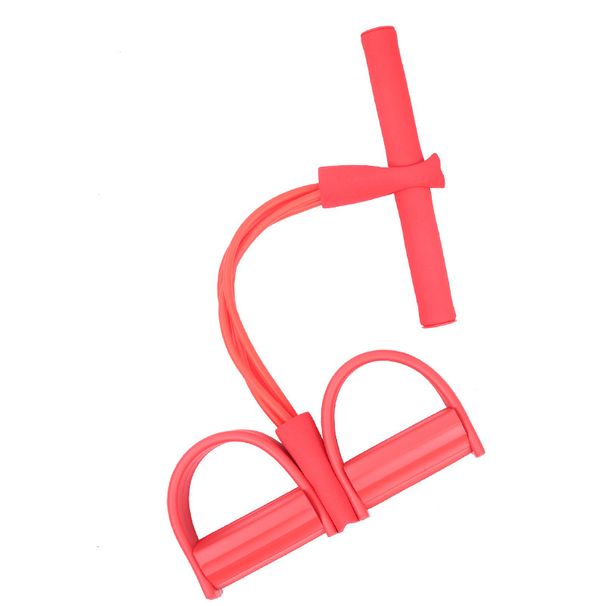 4 corde elastiche resistenti per esercizi, vogatore, fascia di resistenza per la pancia, palestra domestica, allenamento sportivo, fasce elastiche per attrezzature fitness_voghion.com