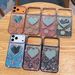 Heart Make Up Mirror Cover Funda Max Shining Dias Cases For Iphone 17 Pro Gradient Color Soft Case_voghion.com