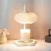 Creative Cloud-Shaped Wax Melt Lamp With Timer Aromatherapy Night Light, Scented Candle Warmer, Stylish Desk Table Lamp_voghion.com