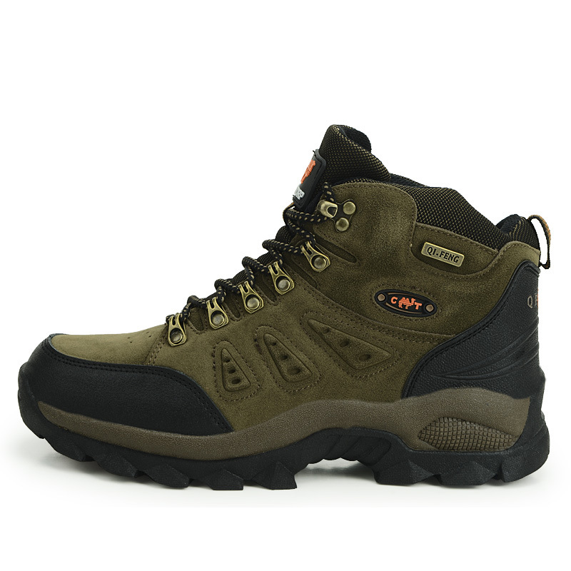New hiking shoes Men's and women's outdoor shoes High top breathable hiking shoes_voghion.com