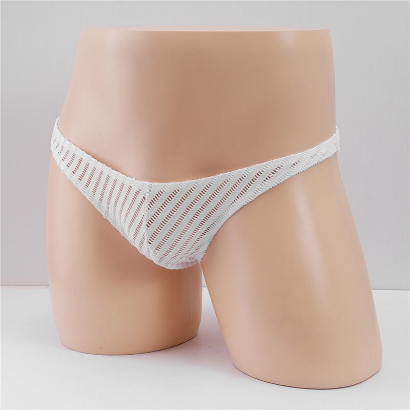 2025d Ten Colors New Style Half Hip Sexy Narrow Edge Low Waist Men's Boxer Briefs_voghion.com