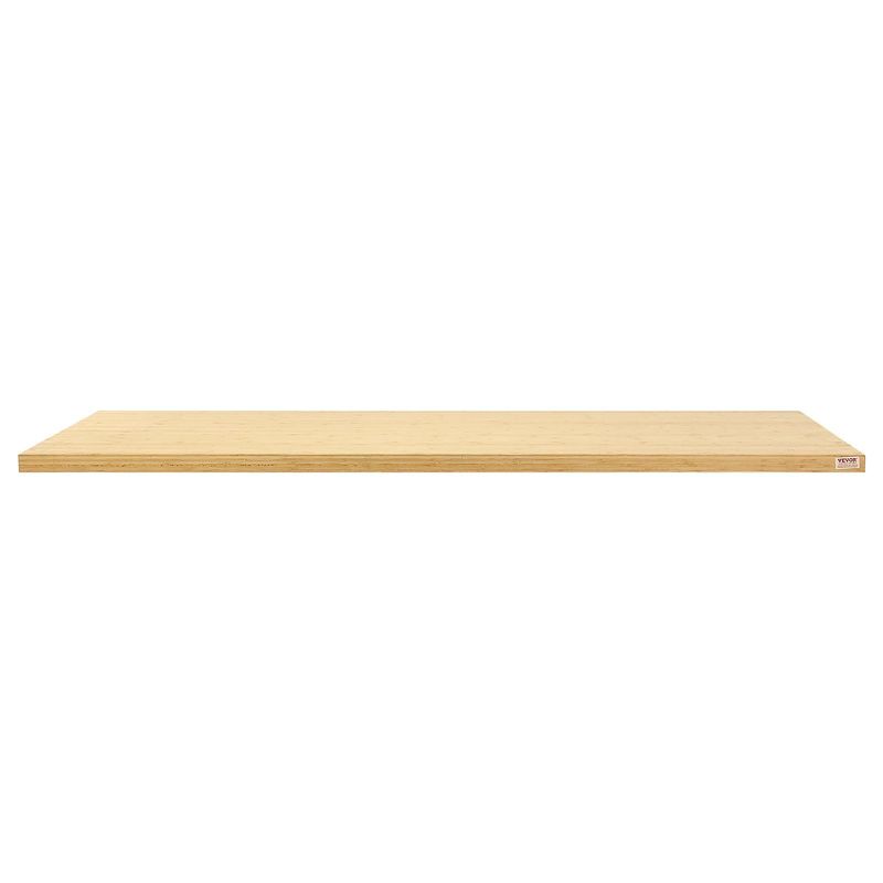 VEVOR Bamboo Table Top, 70.9" X 29" X 1.5", 330 Lbs Load Capacity, Universal Solid One-Piece Bamboo Desktop For Height Adjustable Electric Standing Desk Frame, Rectangular Countertop For Home & Office_voghion.com