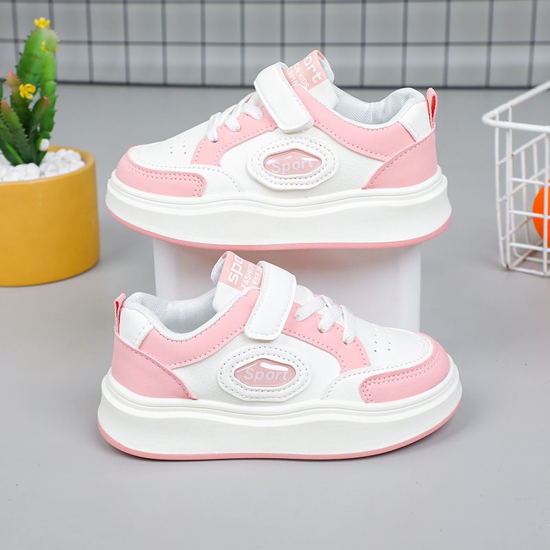 Chaussures de sport décontractées à semelle souple pour enfants, chaussures de sport à semelle souple pour étudiants et étudiantes, nouvelle mode printemps et automne_voghion.com