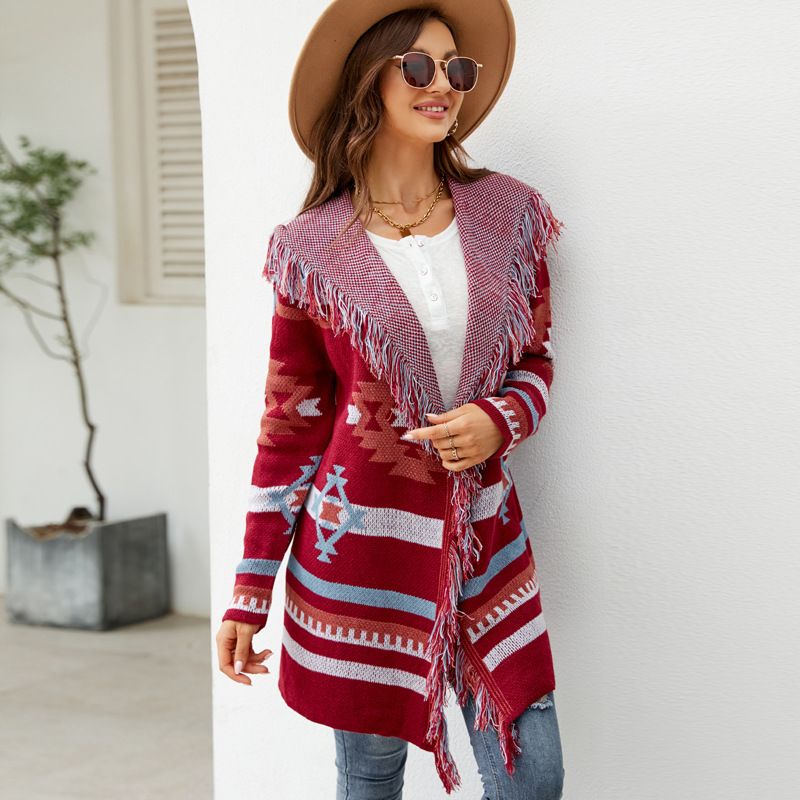 Haut ample sans manches, gilet en tricot rayé à fermeture éclair, pull-over superposé_voghion.com