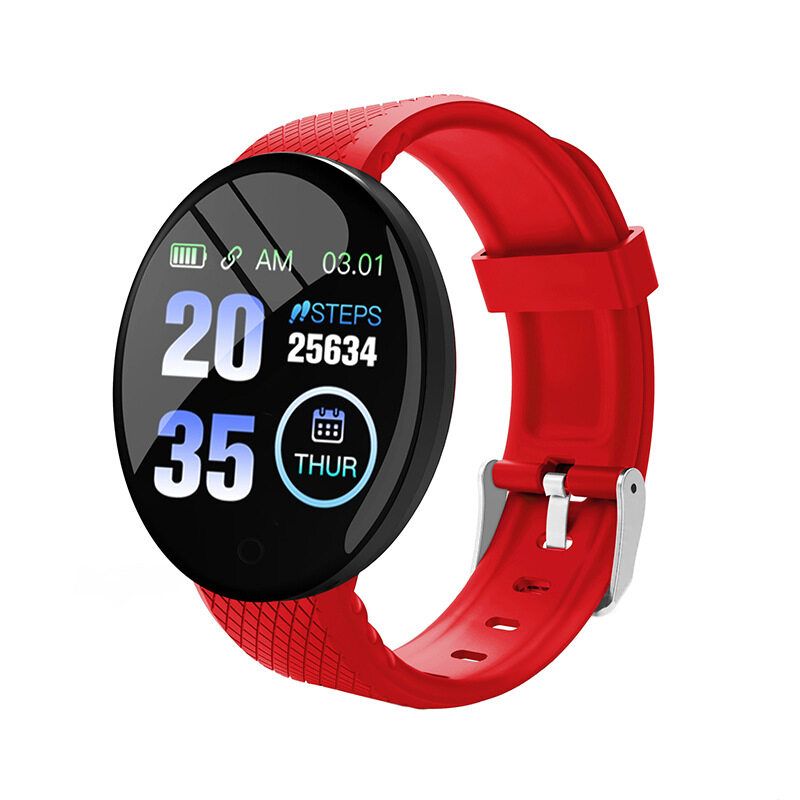 Rotation Clock Large Screen Pedometer Fit Arm Bed Monitoring Heart Rate Smart Hand_voghion.com