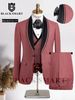 Herenkleding Bruiloft Bruidegoms Driedelig Pak_voghion.com