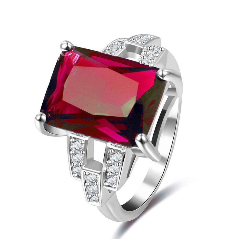 Verzilverde briljante smaragd geslepen gecreëerde granaat amethist kubieke zirkonia gevulde halo elegante vrouwen knoopband bruiloft verlovingsaanzoek ring_voghion.com