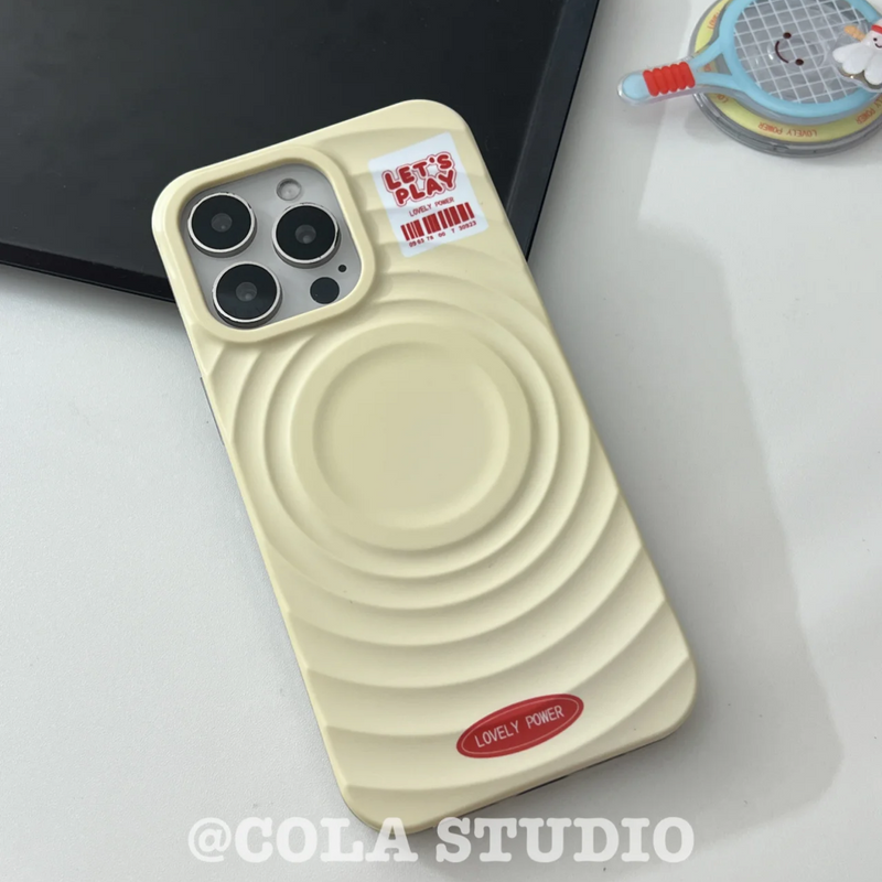 Capa de celular imbatível com sucção magnética de cor pura para badminton e tênis de mesa para iPhone 16promax, capa para iPhone 15 e iPhone 14_voghion.com