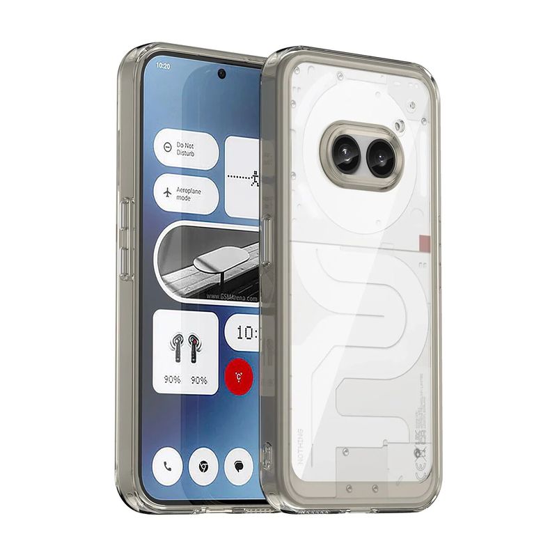 Kolorowe etui akrylowe do telefonu Nothing 2a 2 1 Ochronna, odporna na wstrząsy obudowa na telefon Przezroczysta obudowa na telefon Funda Coque Capa Shell_voghion.com