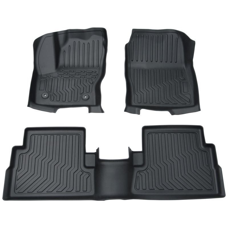 TPE Rubber Car Floor Mats For 13-19 F*rd Escape & 13-18 C-Max_voghion.com