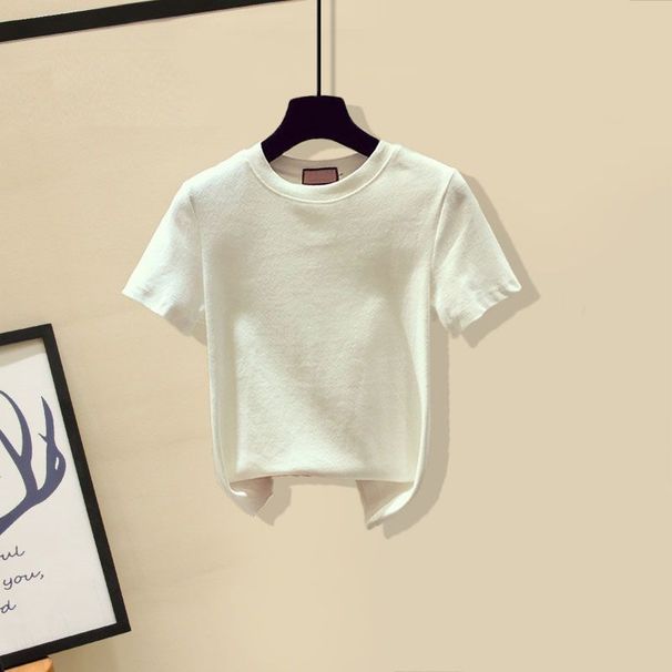 Γυναικεία Ρούχα Μεγάλα Μεγέθη Κοστούμια Άνοιξης Πουκάμισα Λεπτές Φούστες Τζιν με Σχίσιμο Ολόσωμες Φόρμες Δύο Τεμαχίων_voghion.com