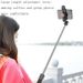 Treppiede portatile per festival musicali con telecomando wireless 3 in 1 Supporto per telefono selfie stick allungabile per smartphone iPhone_voghion.com