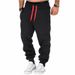 Herren Sporthose Jogginghose Trainingsanzug Slim Fit Gym Workout Jogger Bodybuilding Hose Lässige Jogginghose mit Kordelzug_voghion.com