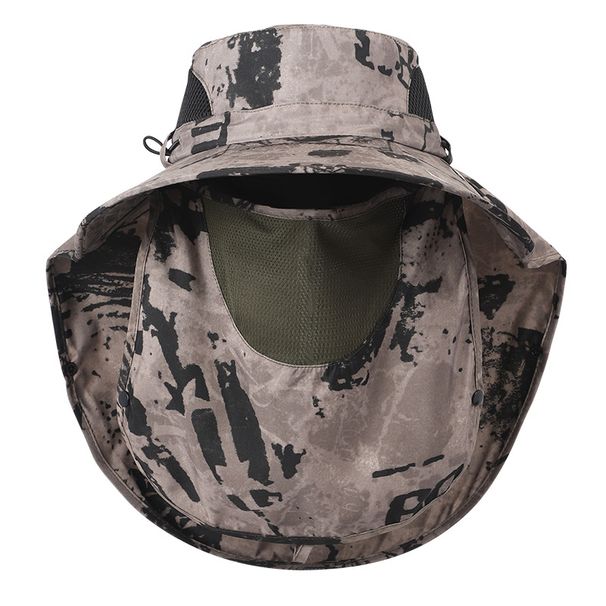 SunGuard Pro Vollgesichts- und Nackenschutzhut – LSF 50+ UV-Schutz mit abnehmbarer Gesichtsabdeckung_voghion.com