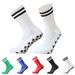 Elite Football Socks With Grip & Breathability – Moisture-Wicking Polyester, Anti-Slip Striped Design For Training & Matches_voghion.com