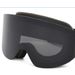 Magnetic Double Layer Anti-Fog Cylindrical Ski Glasses Equipment Snow Protective Goggles_voghion.com