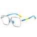 New large anti blue light children's for students with no degree square soft frame TR90 glasses batch cross mirror 5293_voghion.com