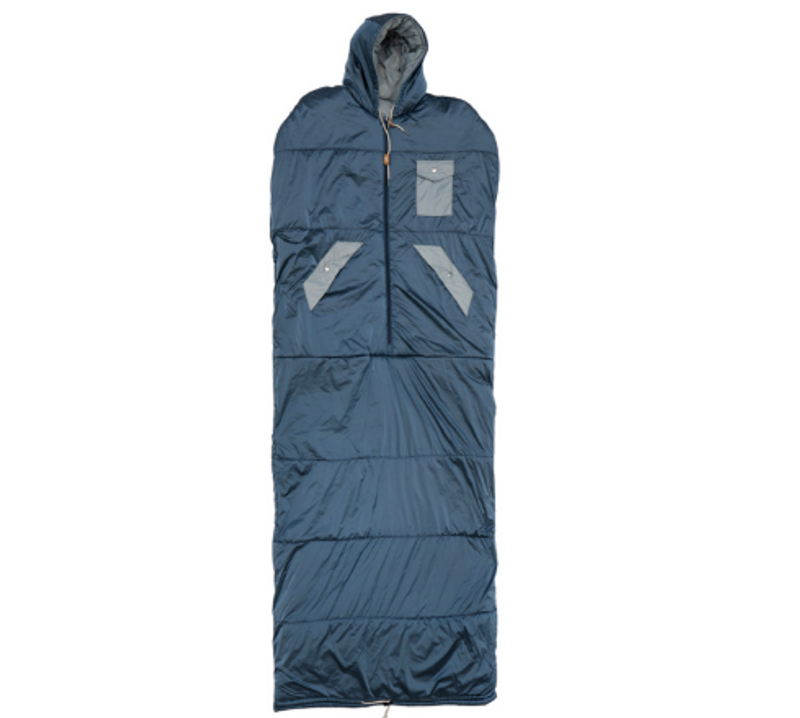 Sac de dormit pentru camping în aer liber, îngroșat, cald, cu glugă, sac de dormit pentru drumeții pentru adulți, îngroșat_voghion.com