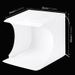 PULUZ 20cm/7.87inch Folding Portable 550LM Light Photo Lighting Studio Shooting Tent Box Kit with 6 Colors Backdrops_voghion.com