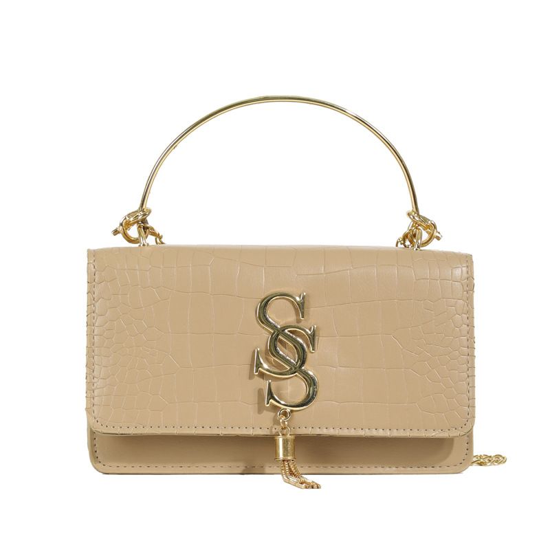 Women's Bags Letter New Fashion Trend Simple Casual Spring Retro Casual Underarm Crossbody Shoulder Bag Female_voghion.com